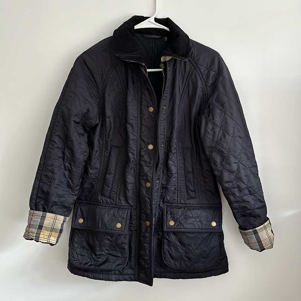 Women’s Barbour Beadnell Polarquilt Jacket - Navy